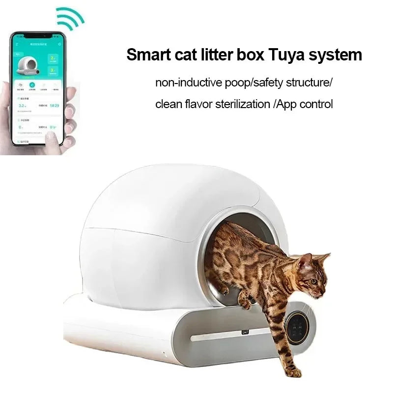 Automatic Smart Cat Litter Box 