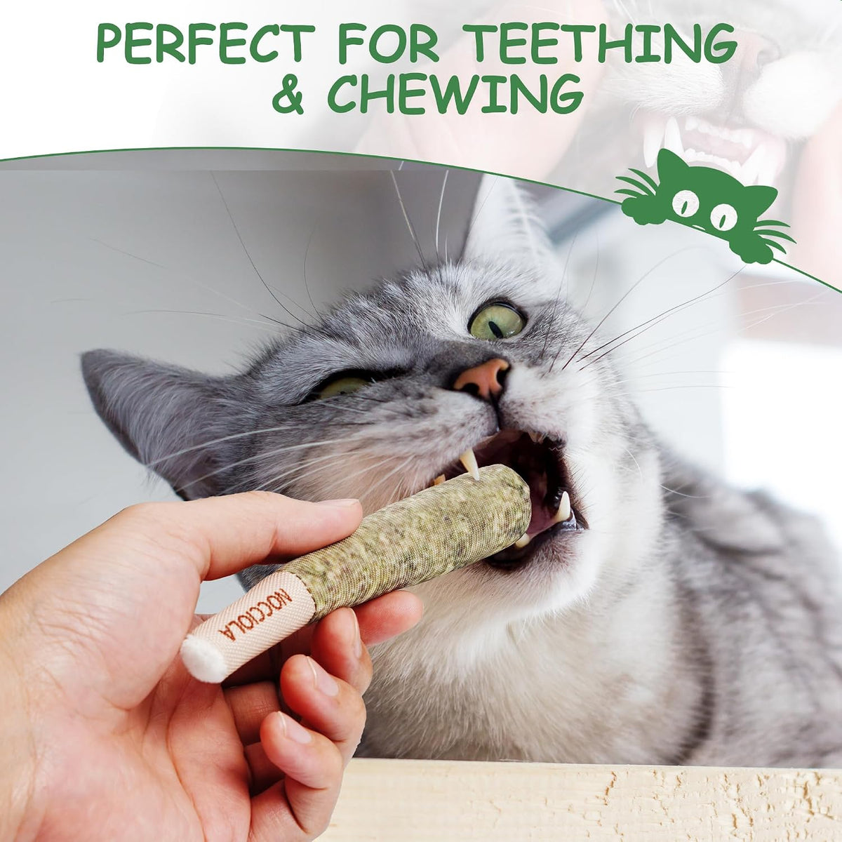 3 Pack Catnip Toys for Cats, Funny Cat Toys Filled with 100% Pure Organic Catnip, Safe Kitten Teething Chew and Kicker Toys